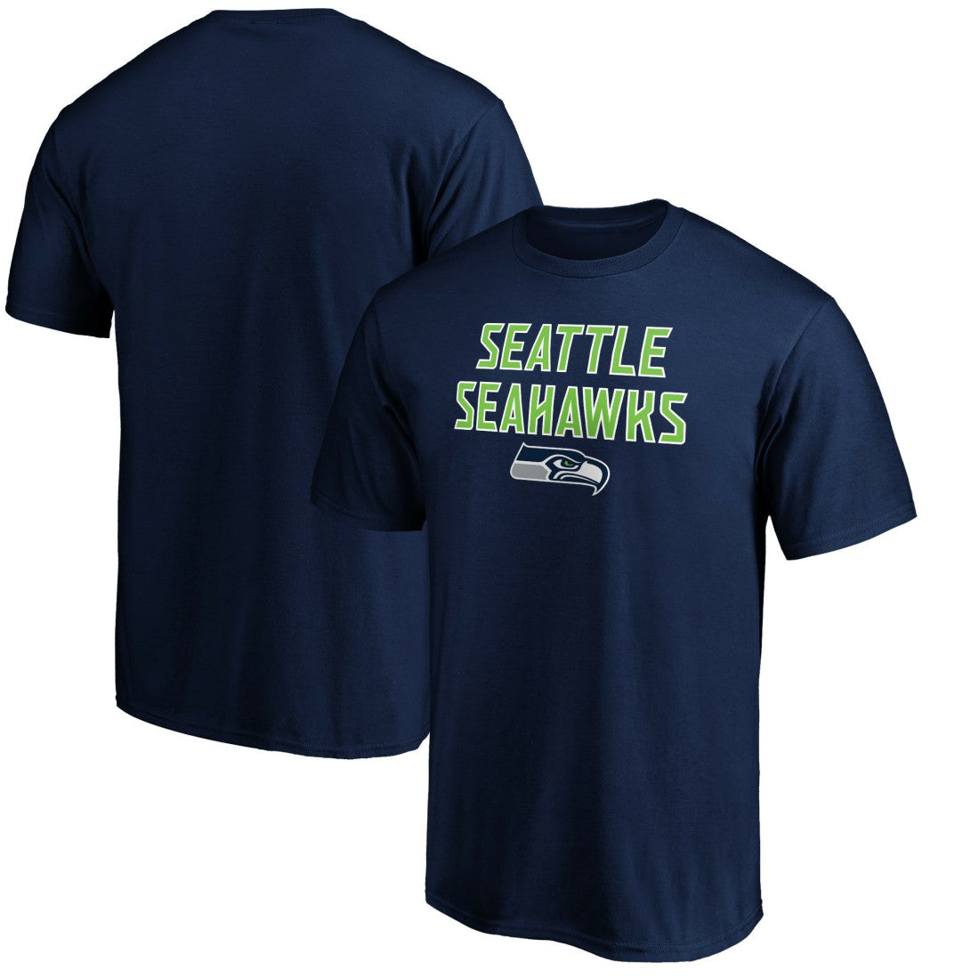 Seattle Seahawks Game Day Stack T-Shirt | NFL New