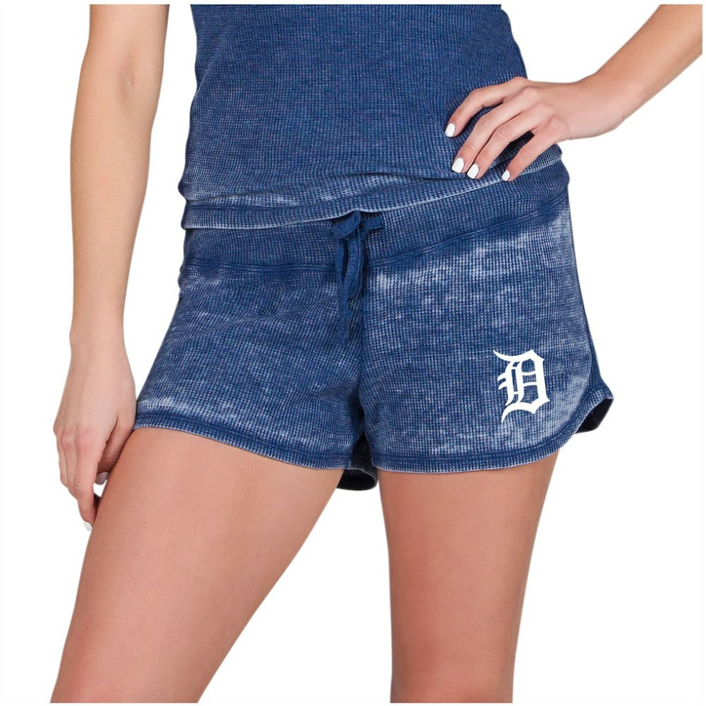 Detroit Tigers Concepts Sport Women's Resurgence Waffle Knit Shorts - MLB Shorts