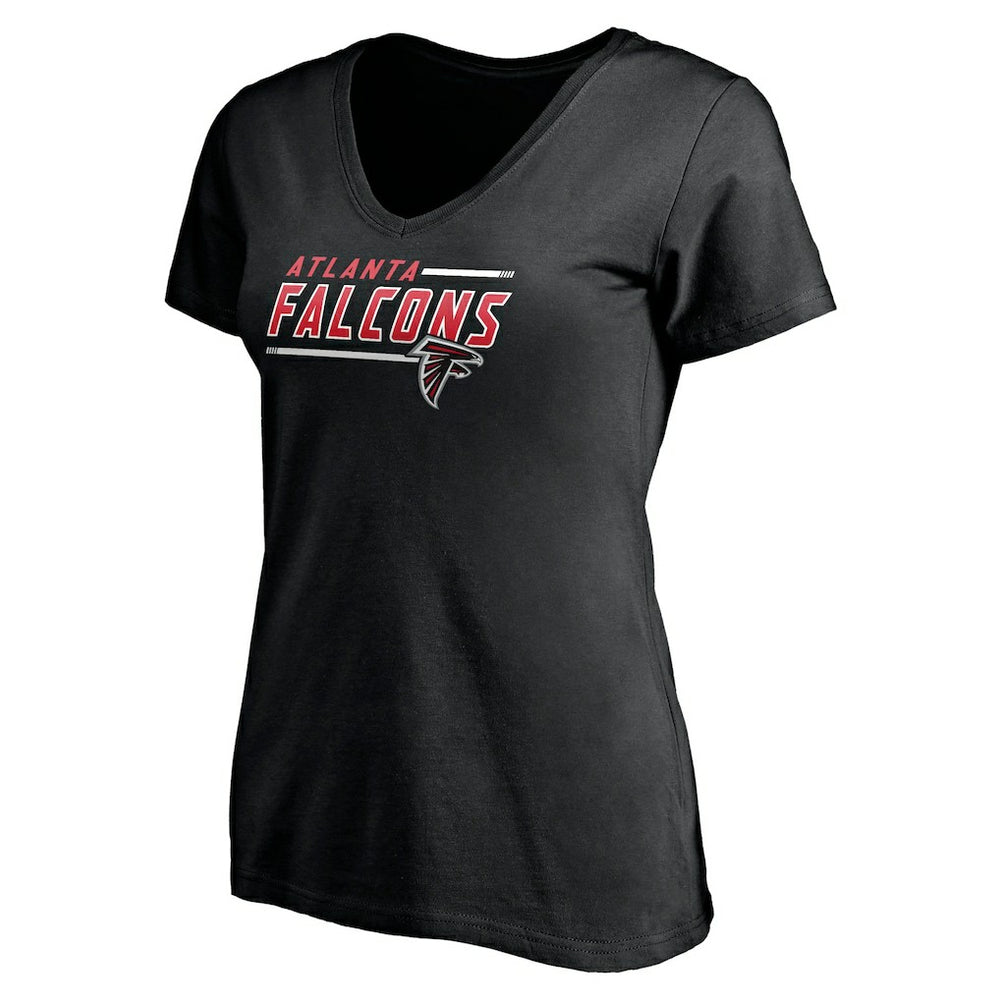 Atlanta Falcons Women's Mascot In Bounds V-Neck T-Shirt | NFL US