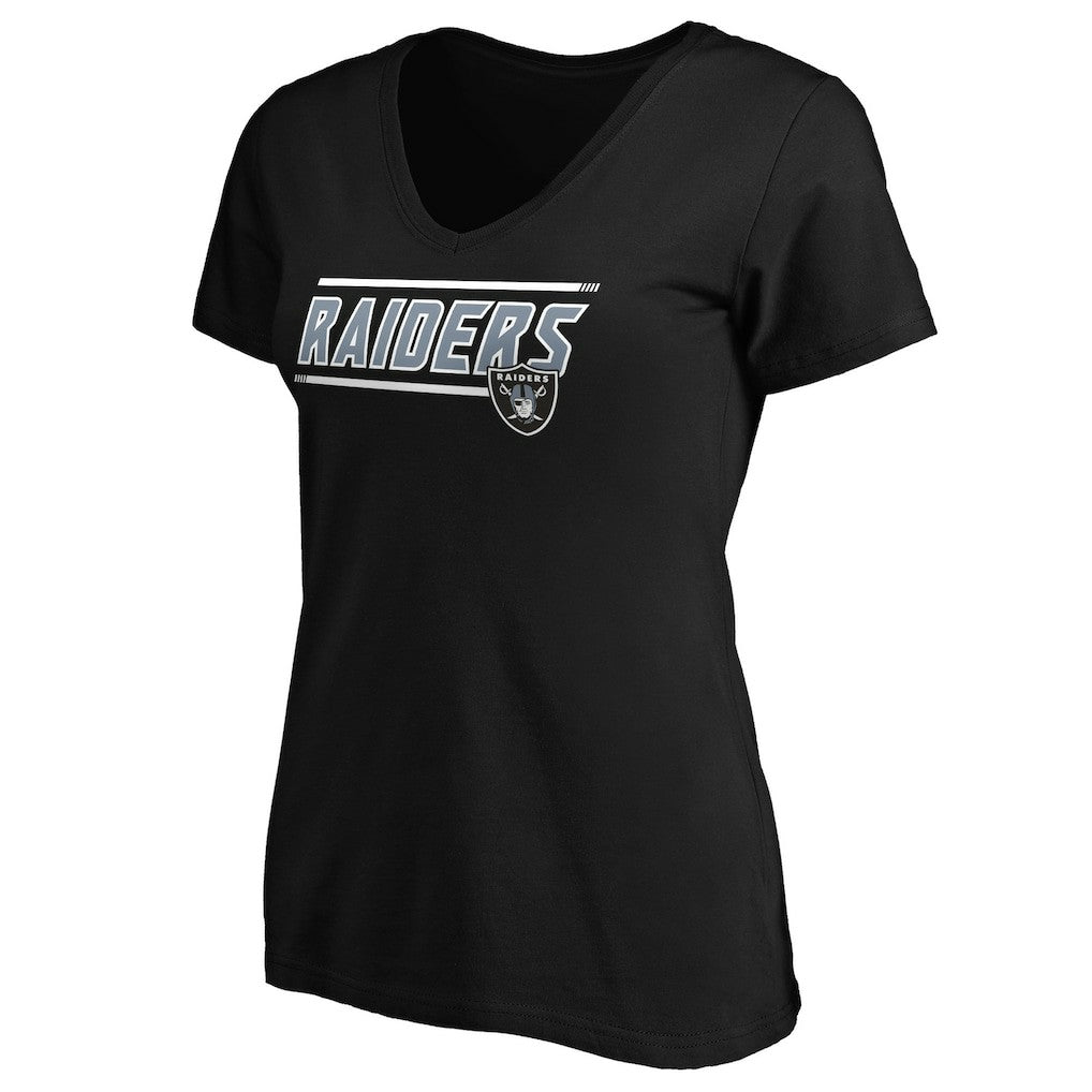 Las Vegas Raiders Women's Mascot In Bounds V-Neck T-Shirt | NFL Hot