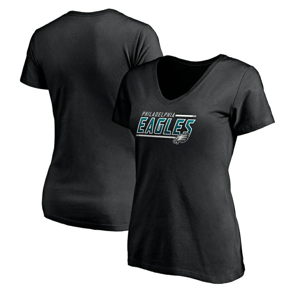Philadelphia Eagles Women's Mascot In Bounds V-Neck T-Shirt | NFL New