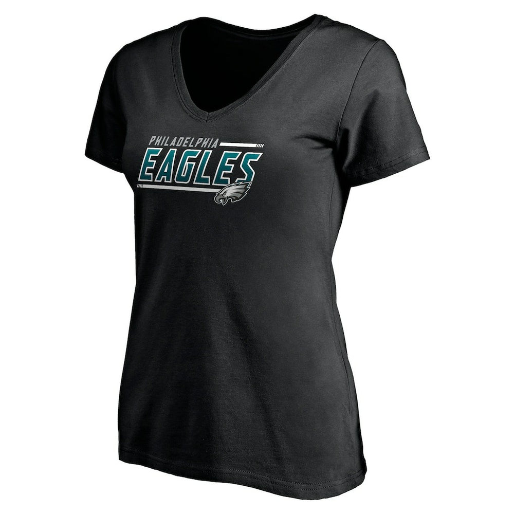 Philadelphia Eagles Women's Mascot In Bounds V-Neck T-Shirt | NFL New