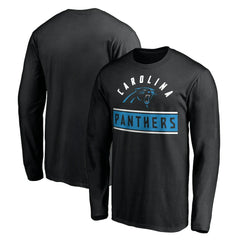 Carolina Panthers Team Arch Knockout Long Sleeve T-Shirt | NFL New