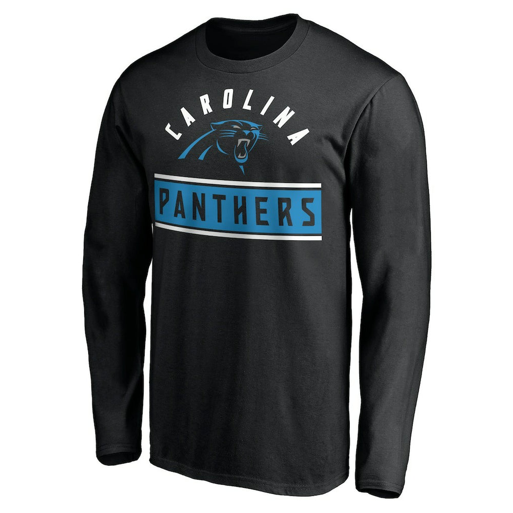Carolina Panthers Team Arch Knockout Long Sleeve T-Shirt | NFL New