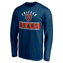 Chicago Bears Team Arch Knockout Long Sleeve T-Shirt | NFL Outlet