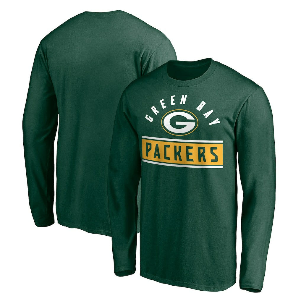 Green Bay Packers Team Arch Knockout Long Sleeve T-Shirt | NFL On sale