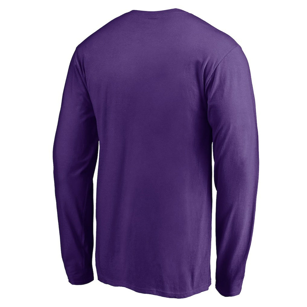 Minnesota Vikings Team Arch Knockout Long Sleeve T-Shirt | NFL US
