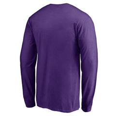 Minnesota Vikings Team Arch Knockout Long Sleeve T-Shirt | NFL US
