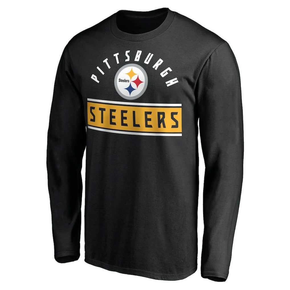 Pittsburgh Steelers Team Arch Knockout Long Sleeve T-Shirt | NFL On sale