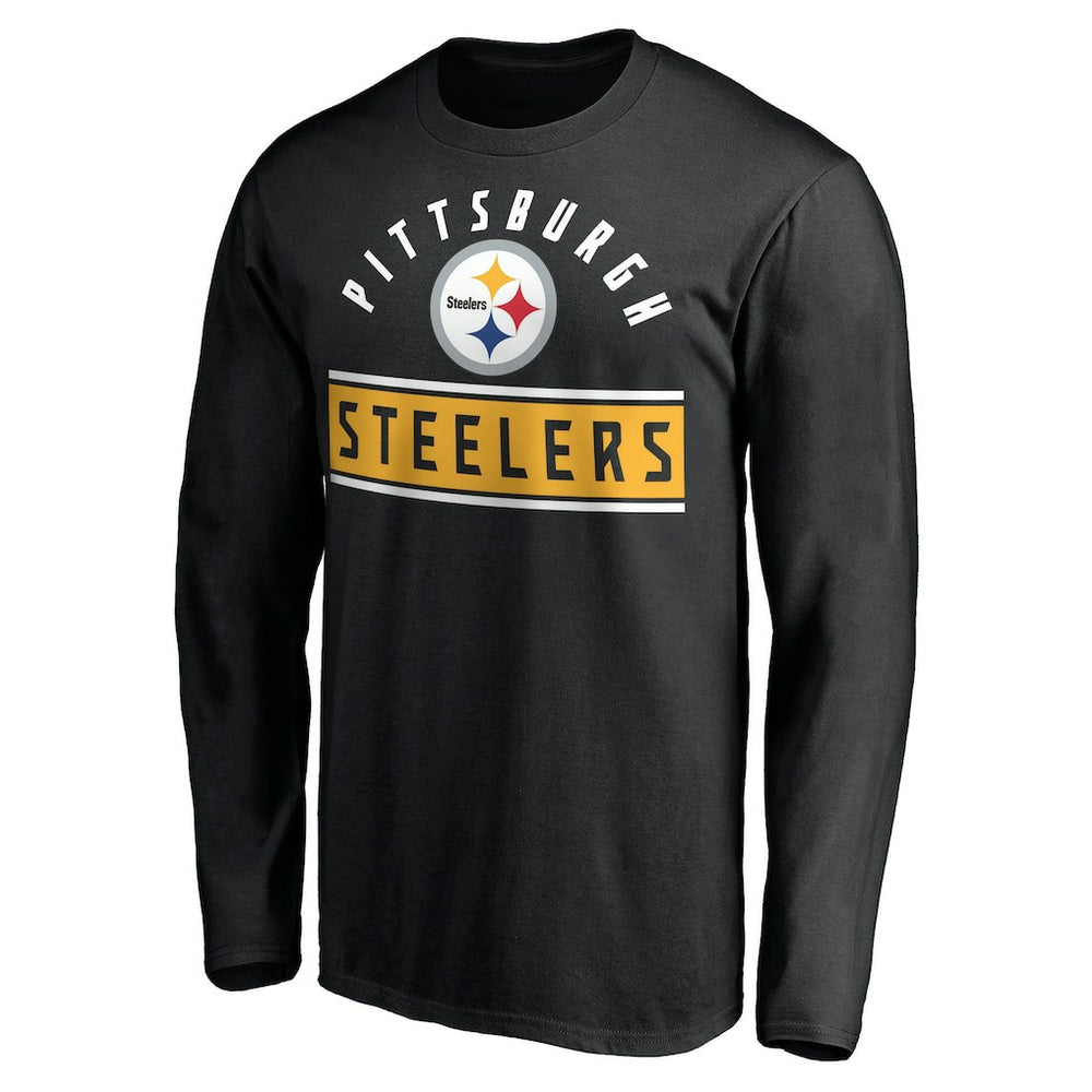 Pittsburgh Steelers Team Arch Knockout Long Sleeve T-Shirt | NFL On sale