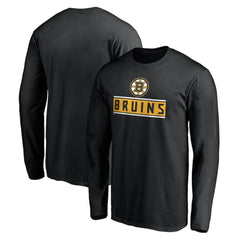 Boston Bruins Team Arch Knockout Long Sleeve T-Shirt -  NHL T-shirts
