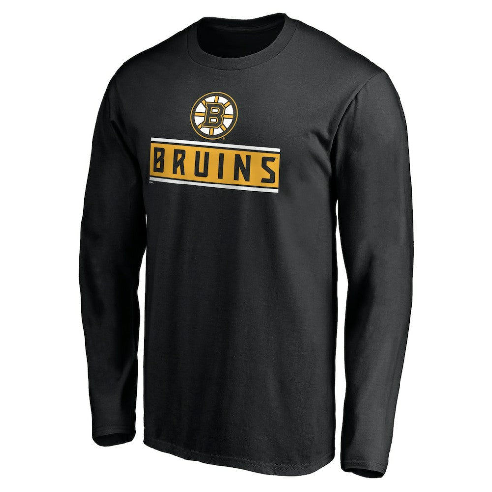 Boston Bruins Team Arch Knockout Long Sleeve T-Shirt -  NHL T-shirts
