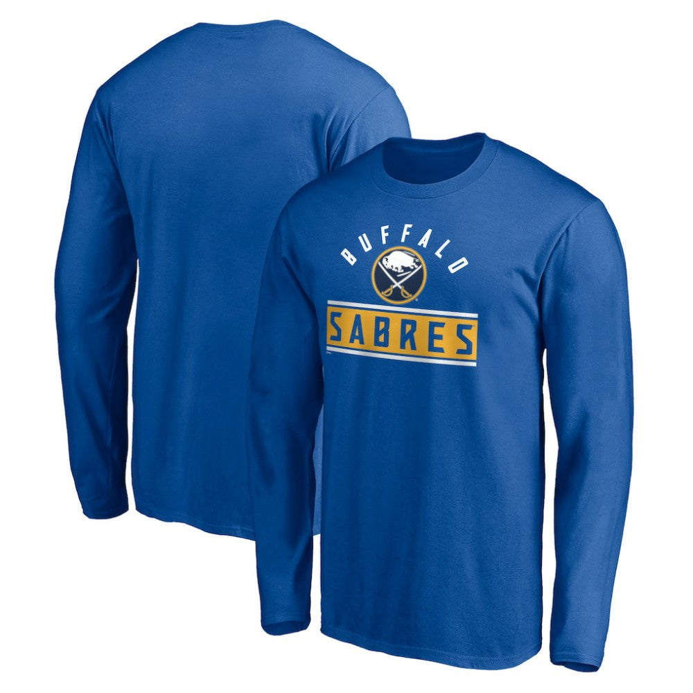 Buffalo Sabres Team Arch Knockout Long Sleeve T-Shirt -  NHL T-shirts