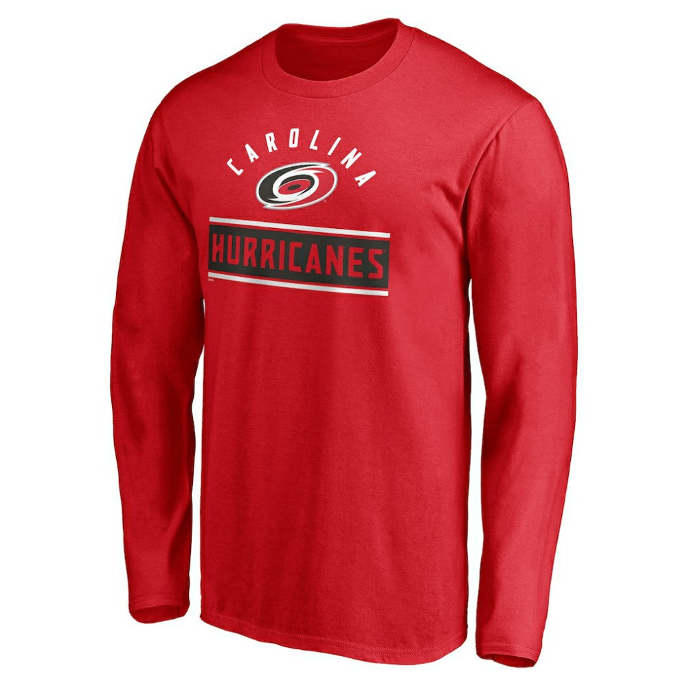 Carolina Hurricanes Team Arch Knockout Long Sleeve T-Shirt -  NHL T-shirts