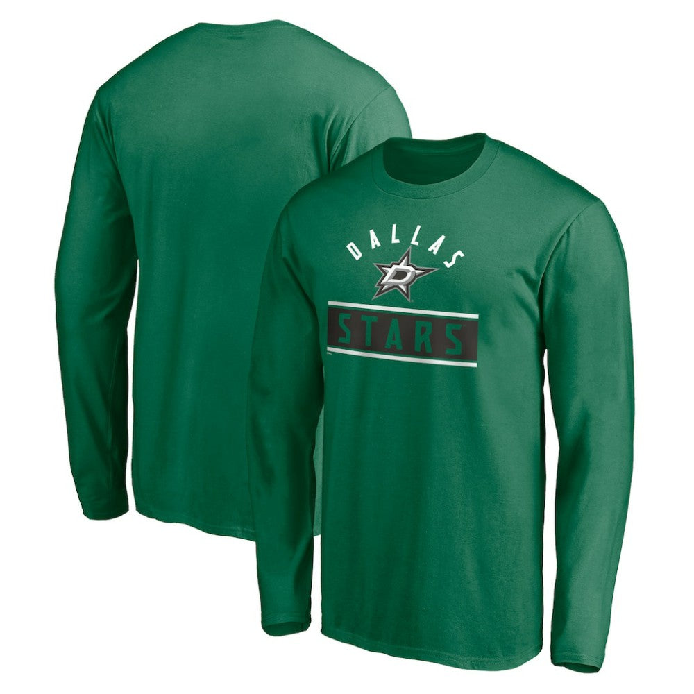 Dallas Stars Team Arch Knockout Long Sleeve T-Shirt -  NHL T-shirts