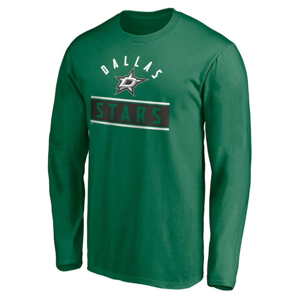 Dallas Stars Team Arch Knockout Long Sleeve T-Shirt -  NHL T-shirts