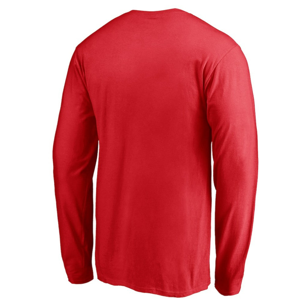 Detroit Red Wings Team Arch Knockout Long Sleeve T-Shirt -  NHL T-shirts
