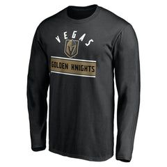 Vegas Golden Knights Team Arch Knockout Long Sleeve T-Shirt -  NHL T-shirts