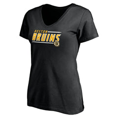 Boston Bruins Women's Mascot In Bounds V-Neck T-Shirt -  NHL T-shirts