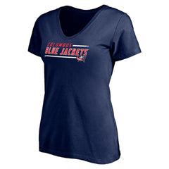 Columbus Blue Jackets Women's Mascot In Bounds V-Neck T-Shirt -  NHL T-shirts
