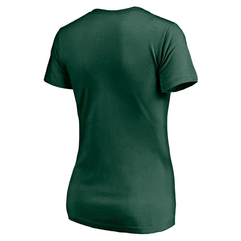 Minnesota Wild Women's Mascot In Bounds V-Neck T-Shirt -  NHL T-shirts