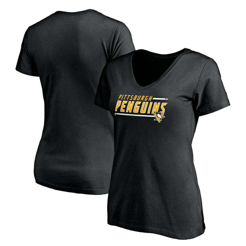 Pittsburgh Penguins Women's Mascot In Bounds V-Neck T-Shirt -  NHL T-shirts