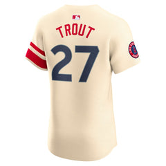 Mike Trout Los Angeles Angels Nike City Connect Elite Player Jersey - MLB Jerseys