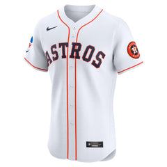 Houston Astros Nike Home Elite Patch Jersey - MLB Jerseys