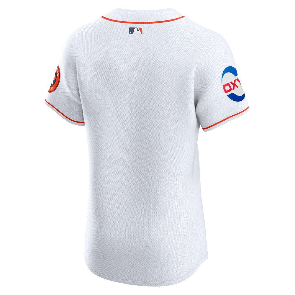 Houston Astros Nike Home Elite Patch Jersey - MLB Jerseys