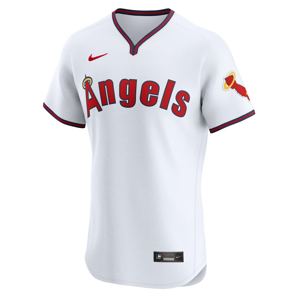 Los Angeles Angels Nike Alternate Vapor Premier Elite Patch Jersey - MLB Jerseys