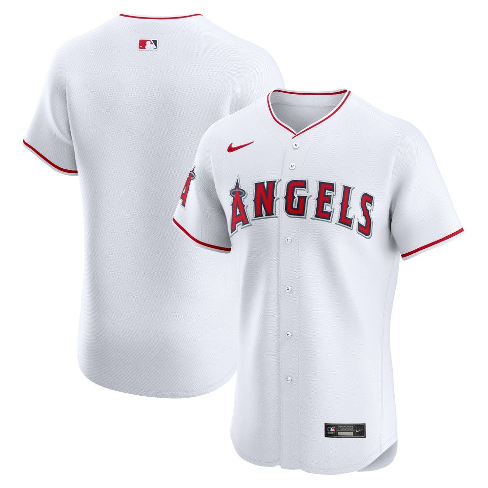 Los Angeles Angels Nike Home Elite Jersey - MLB Jerseys