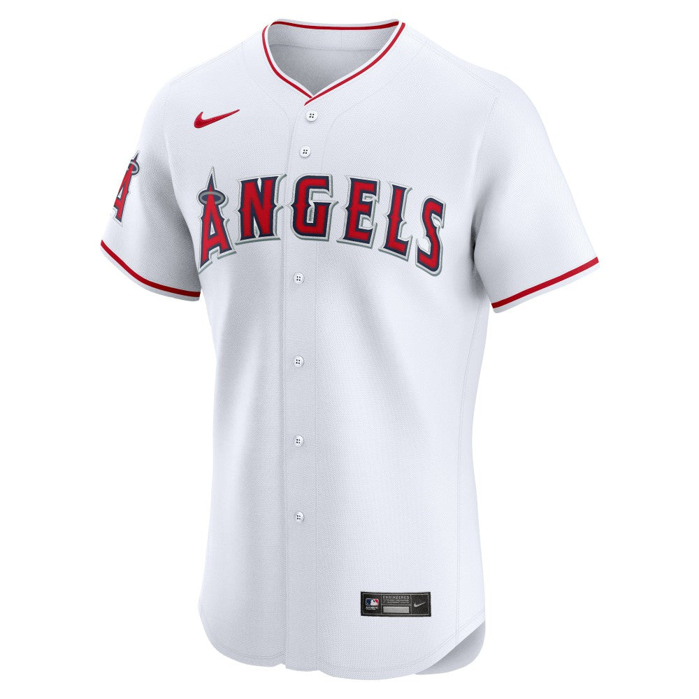 Los Angeles Angels Nike Home Elite Jersey - MLB Jerseys