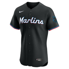 Miami Marlins Nike Alternate Vapor Premier Elite Patch Jersey - MLB Jerseys