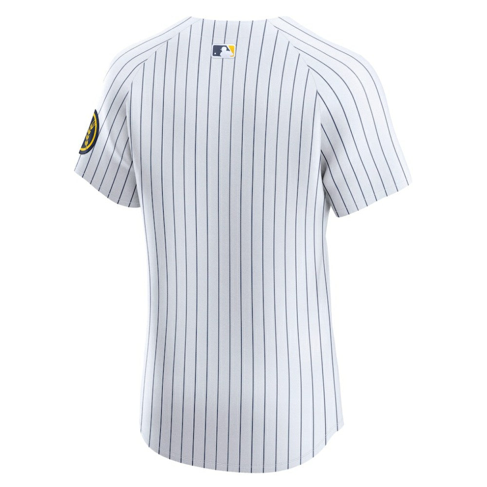 Milwaukee Brewers Nike Alternate Vapor Premier Elite Patch Jersey - MLB Jerseys