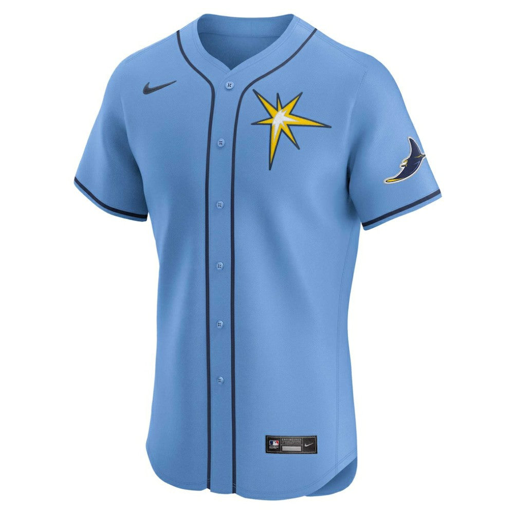 Tampa Bay Rays Nike Alternate Vapor Premier Elite Patch Jersey - MLB Jerseys