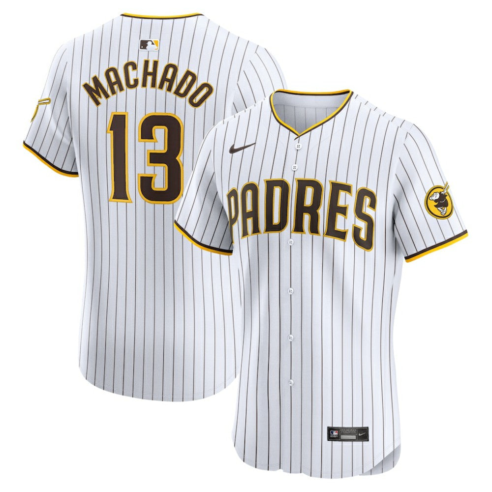 Manny Machado San Diego Padres Nike Home Elite Jersey - MLB Jerseys