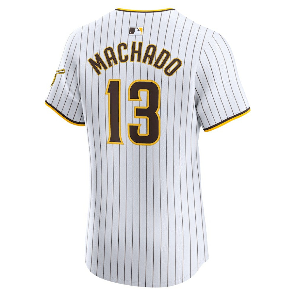 Manny Machado San Diego Padres Nike Home Elite Jersey - MLB Jerseys