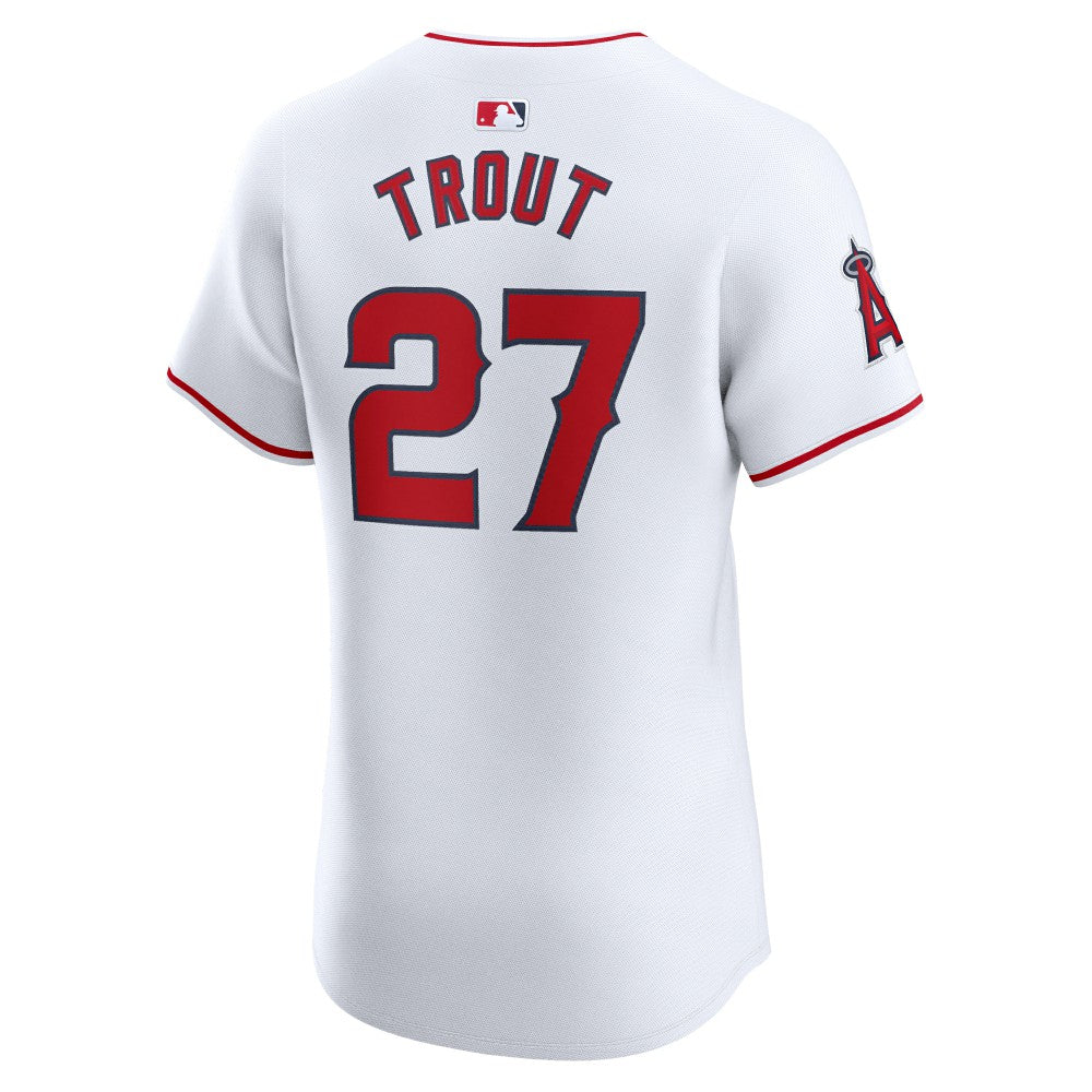 Mike Trout Los Angeles Angels Nike Home Elite Player Jersey - MLB Jerseys