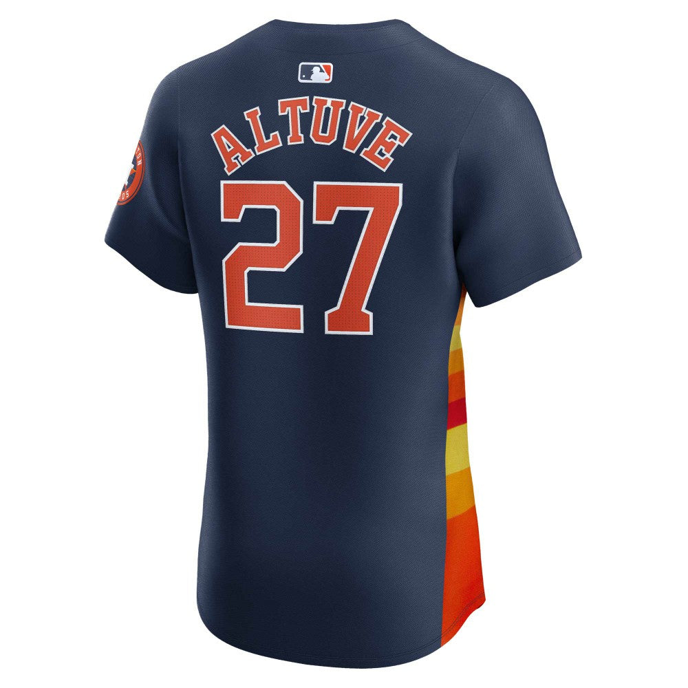 Jose Altuve Houston Astros Nike Alternate Elite Player Jersey - MLB Jerseys