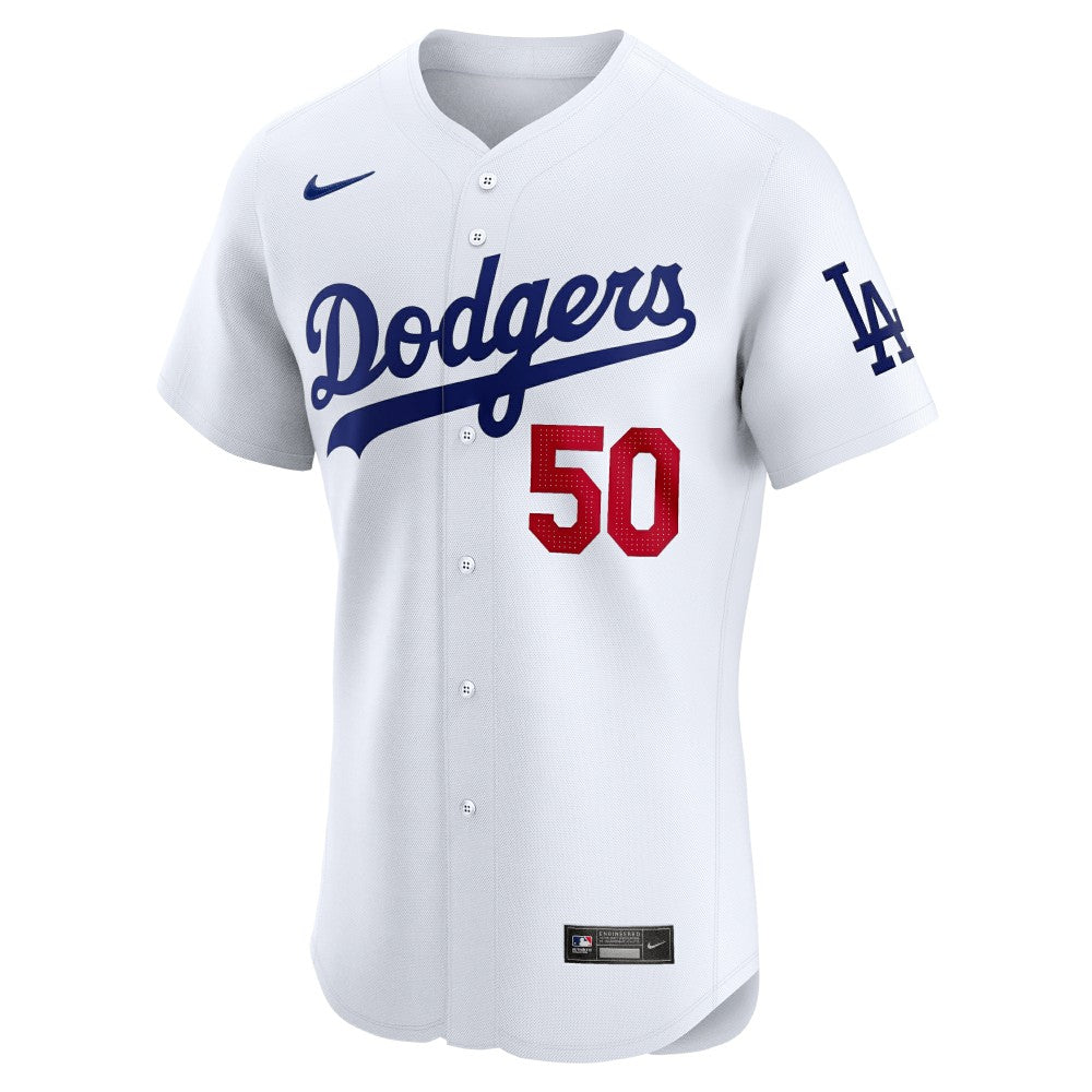 Mookie Betts Los Angeles Dodgers Nike Home Elite Jersey - MLB Jerseys