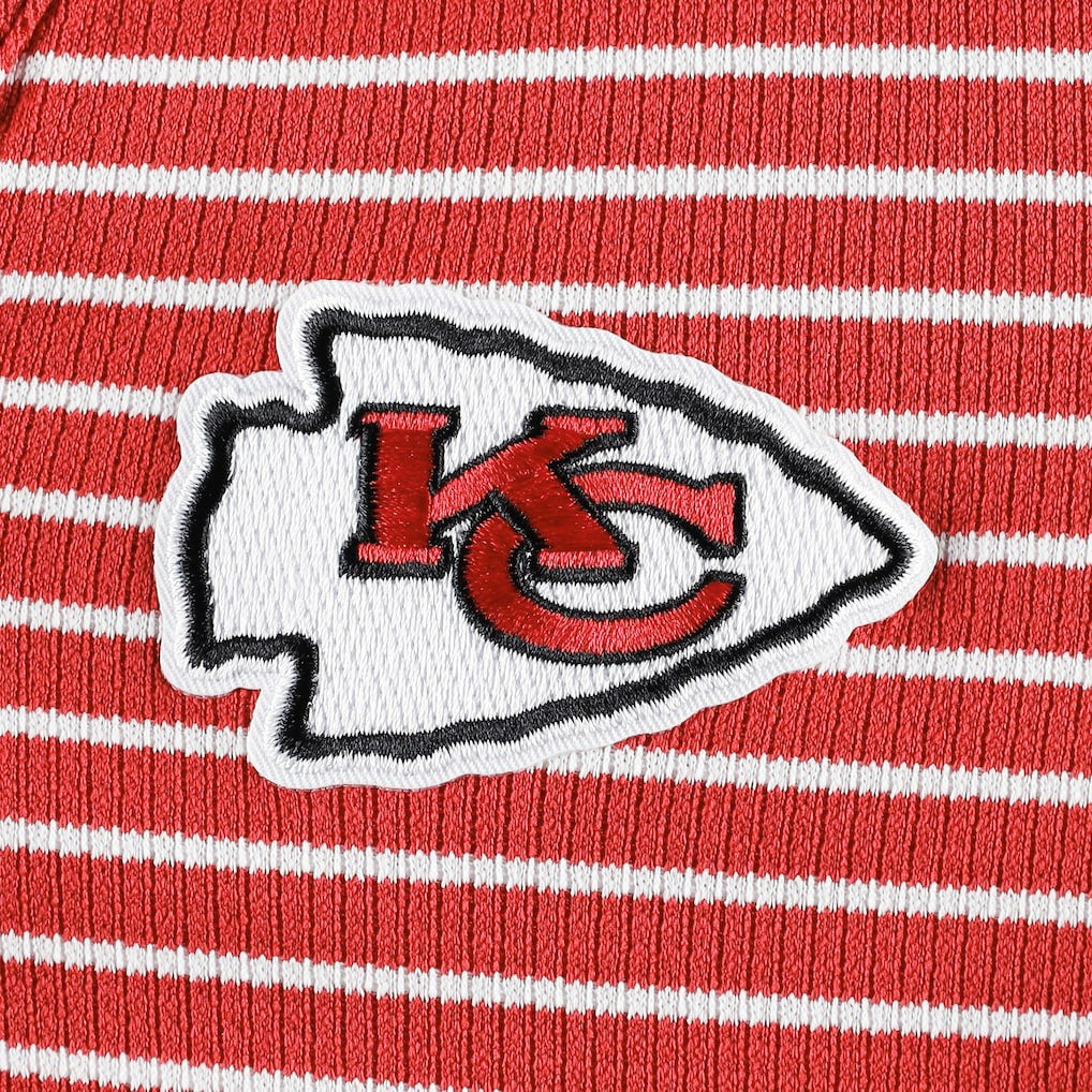 Kansas City Chiefs Antigua Women's Maverick Waffle Henley Long Sleeve T-Shirt | NFL Near me