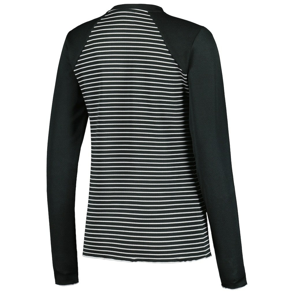 Pittsburgh Steelers Antigua Women's Maverick Waffle Henley Long Sleeve T-Shirt | NFL New