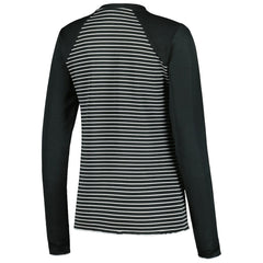 Pittsburgh Steelers Antigua Women's Maverick Waffle Henley Long Sleeve T-Shirt | NFL New