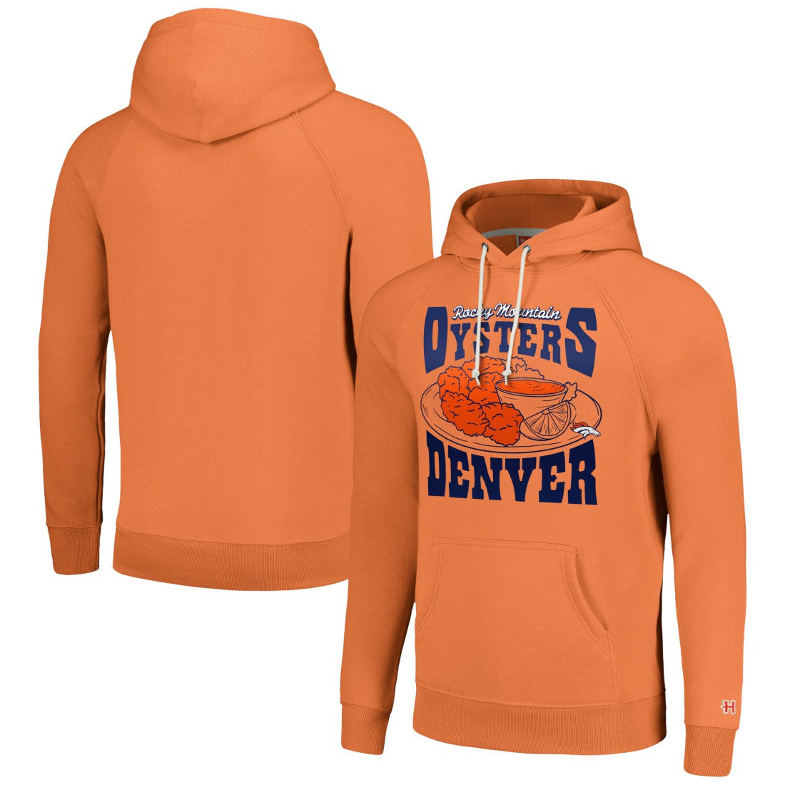 Denver Broncos Homage Unisex NFL x Guy Fieri’s Flavortown Tri-Blend Pullover Hoodie | NFL Hot