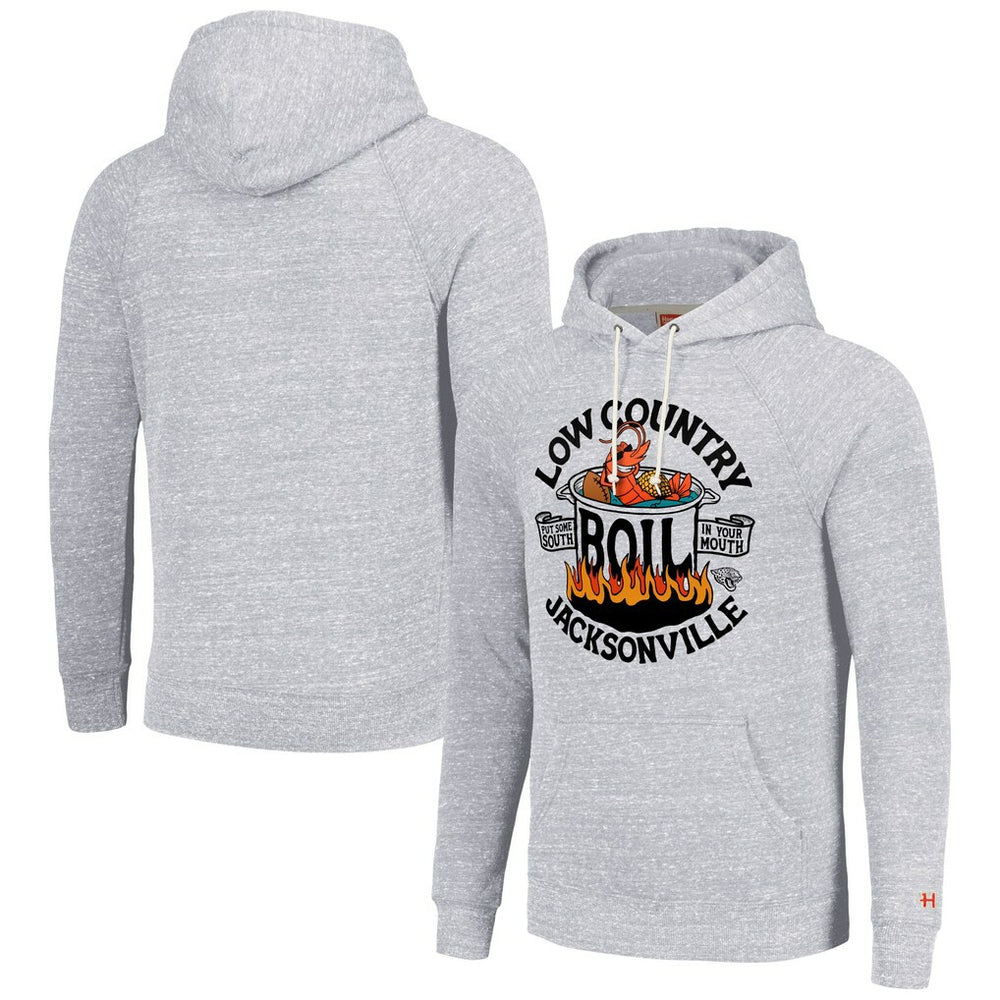 Jacksonville Jaguars Homage Unisex NFL x Guy Fieri’s Flavortown Tri-Blend Pullover Hoodie | NFL On sale