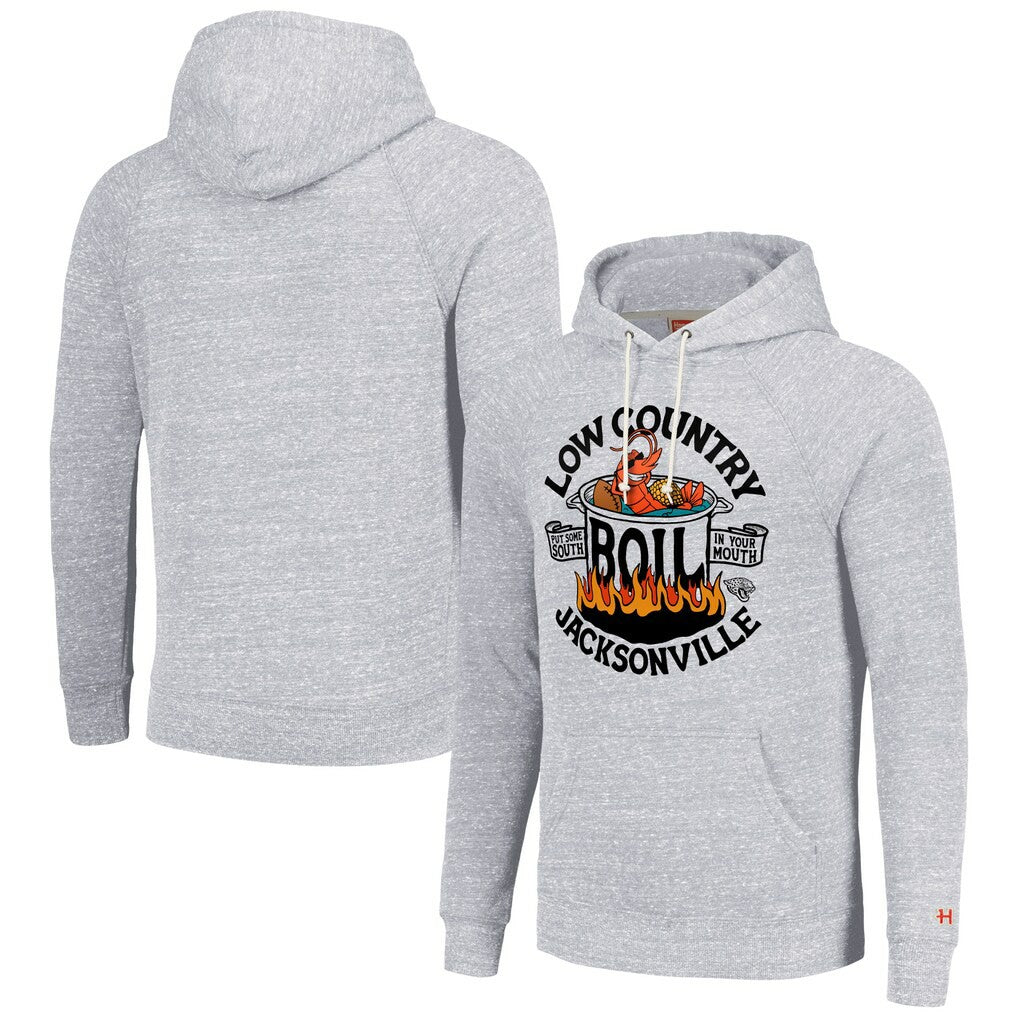 Jacksonville Jaguars Homage Unisex NFL x Guy Fieri’s Flavortown Tri-Blend Pullover Hoodie | NFL On sale