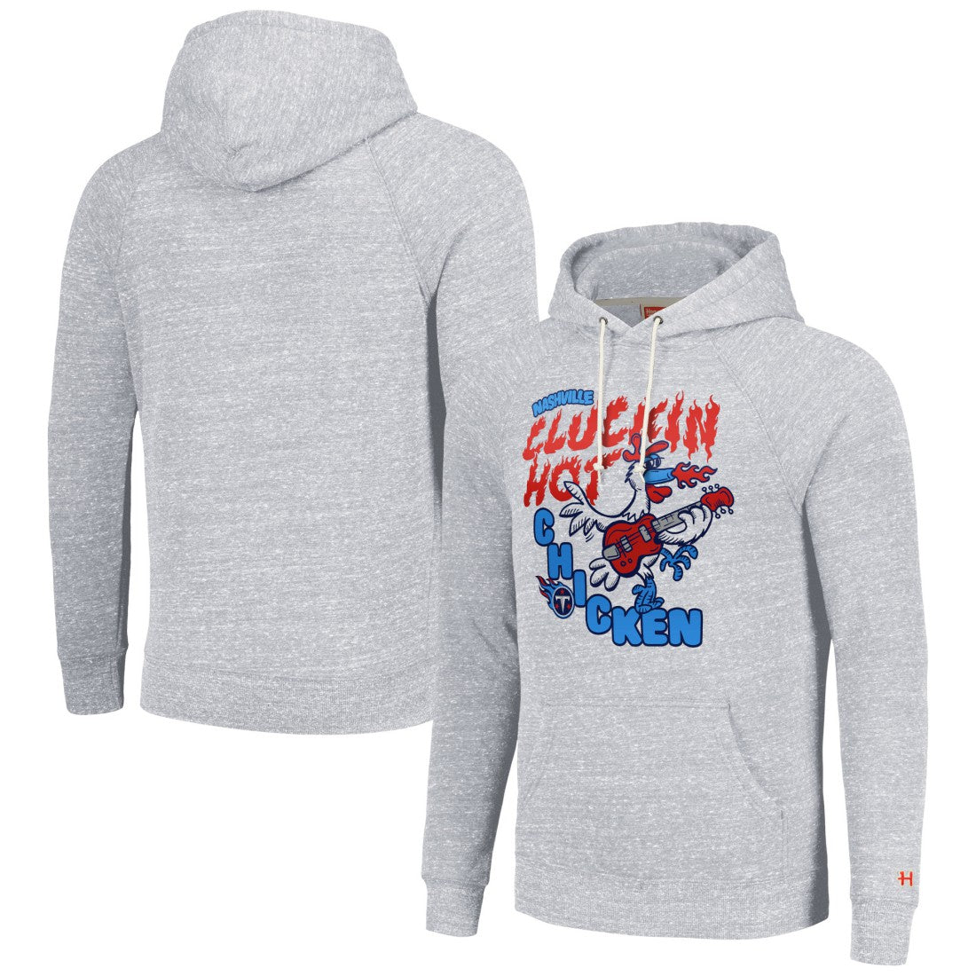 Tennessee Titans Homage Unisex NFL x Guy Fieri’s Flavortown Tri-Blend Pullover Hoodie | NFL Sale