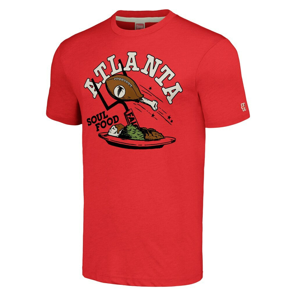 Atlanta Falcons Homage Unisex NFL x Guy Fieri’s Flavortown Tri-Blend T-Shirt | NFL Near me