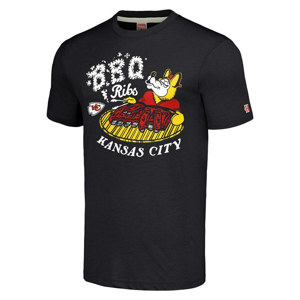 Kansas City Chiefs Homage Unisex NFL x Guy Fieri’s Flavortown Tri-Blend T-Shirt | NFL Discount