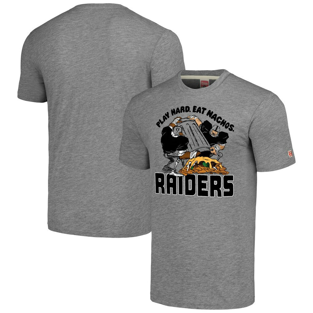 Las Vegas Raiders Homage Unisex NFL x Guy Fieri’s Flavortown Tri-Blend T-Shirt | NFL Hot